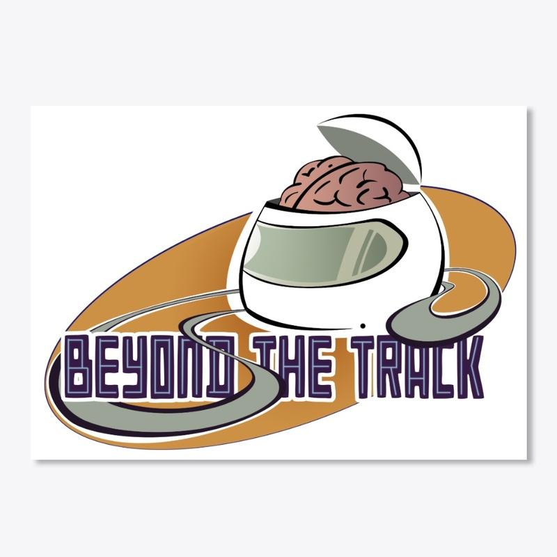 Beyond the Track - Logo - White